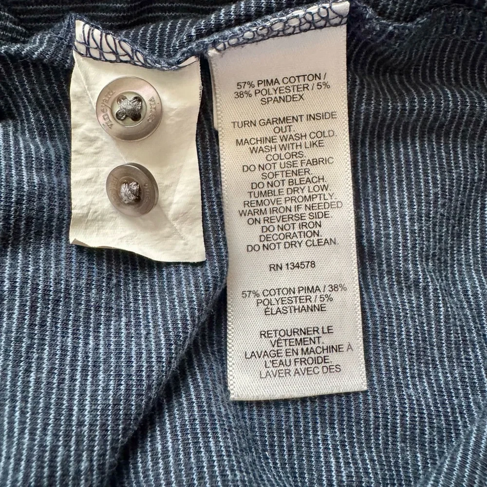 Vineyard Vines Seawall Edgartown Performance Golf Polo Cotton Navy Size Small - Picture 13 of 13